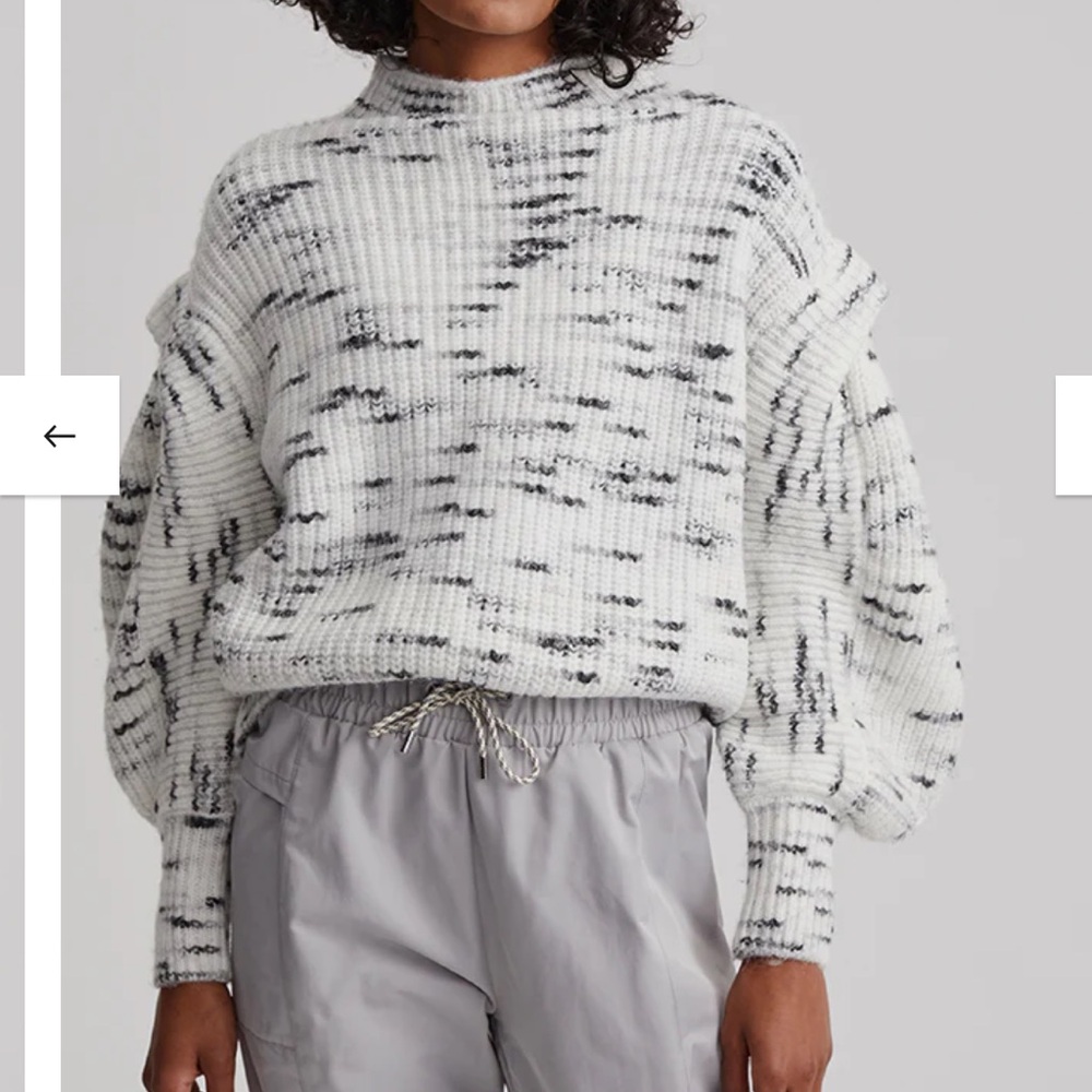 Varley - Belgrave Knit - Egret/Charcoal